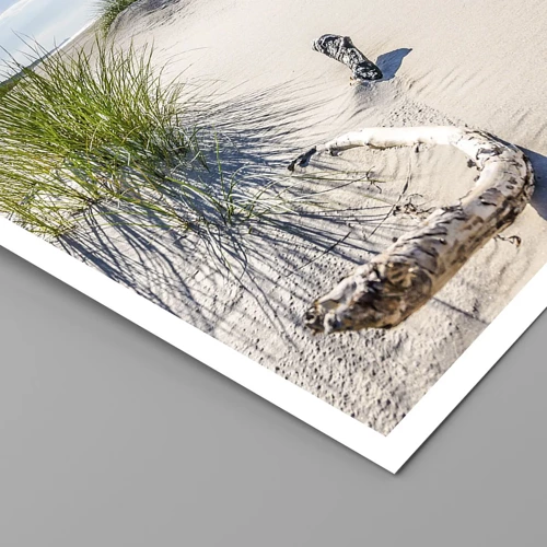 Poster - Der schönste Strand? Ostsee-Strand - 30x40 cm