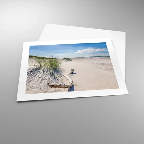 Poster - Der schönste Strand? Ostsee-Strand - 50x40 cm