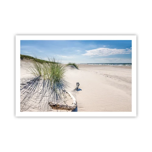 Poster - Der schönste Strand? Ostsee-Strand - 91x61 cm