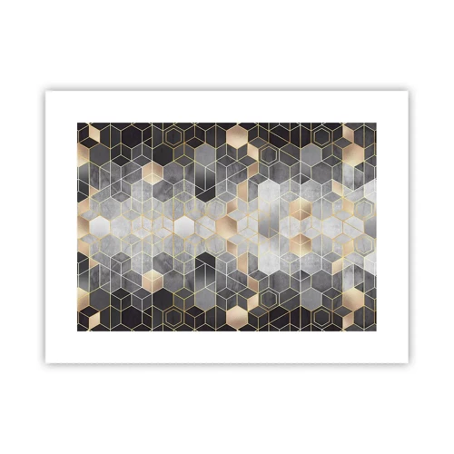 Poster - Diamant-Komposition - 40x30 cm