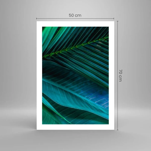 Poster - Die Anatomie des Grüns - 50x70 cm