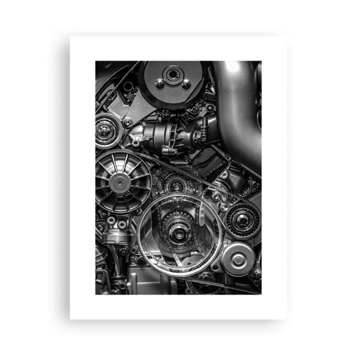 Poster - Die Poesie der Mechanik - 30x40 cm