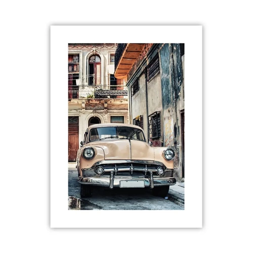 Poster - Die Siesta in Havanna - 30x40 cm