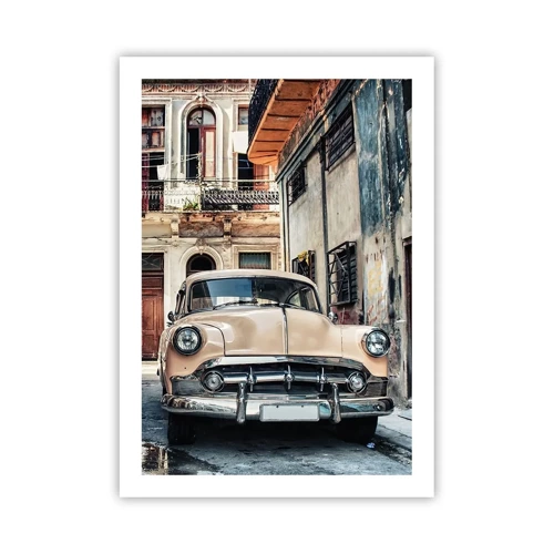 Poster - Die Siesta in Havanna - 50x70 cm