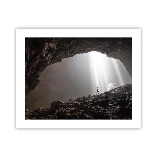Poster - Die leuchtende Grotte - 50x40 cm