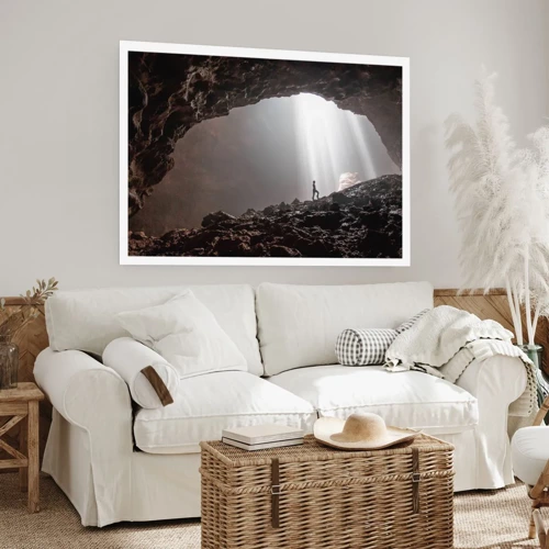 Poster - Die leuchtende Grotte - 91x61 cm