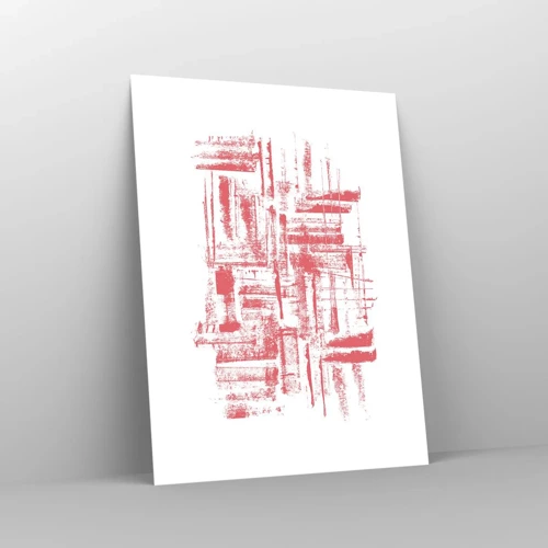 Poster - Die rote Stadt - 30x40 cm