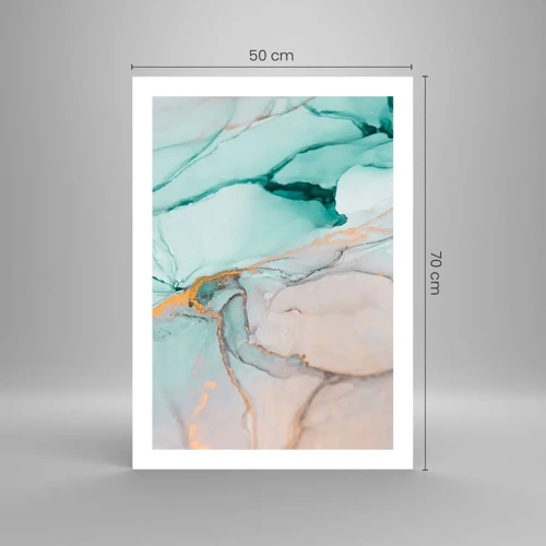 Poster - Ein Tanz der Formen und Farben - 50x70 cm