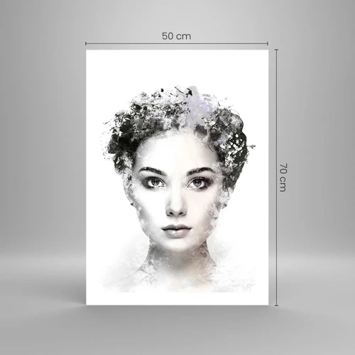 Poster - Ein äußerst stilvolles Portrait - 50x70 cm