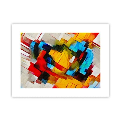 Poster - Ein bunter Interleaver - 40x30 cm