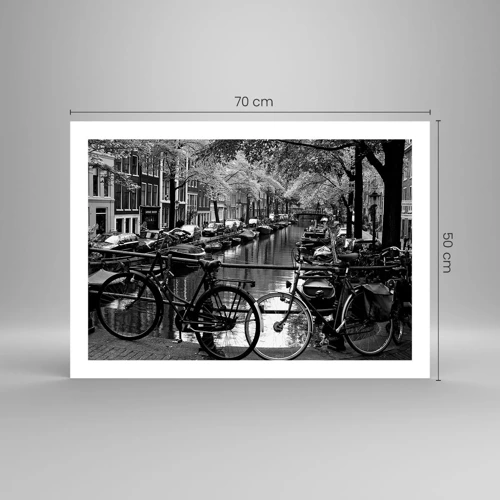 Poster - Ein sehr holländischer Anblick - 70x50 cm