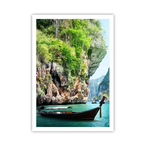 Poster - Eine Einladung zu einer exotischen Reise - 70x100 cm