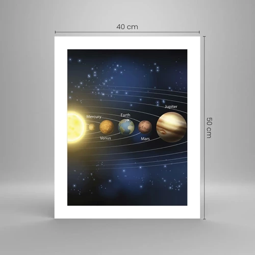 Poster - Einer von zehn - 40x50 cm