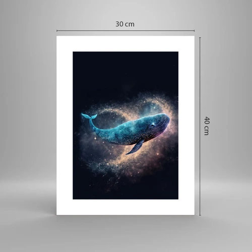 Poster - Es gibt so eine Welt… - 30x40 cm