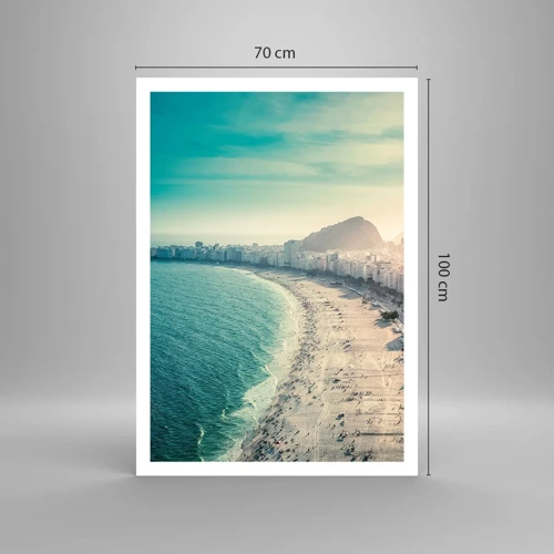 Poster - Ewiger Urlaub in Rio - 70x100 cm