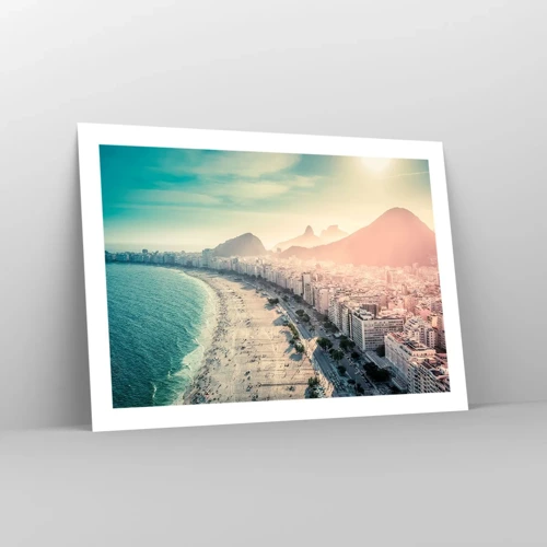 Poster - Ewiger Urlaub in Rio - 70x50 cm