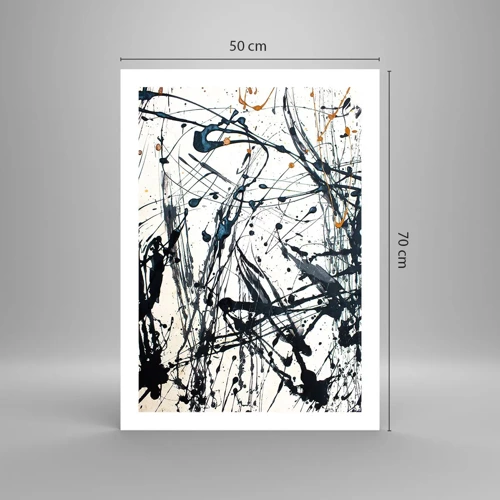 Poster - Expressionistische Abstraktion - 50x70 cm