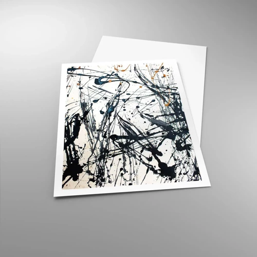 Poster - Expressionistische Abstraktion - 70x100 cm