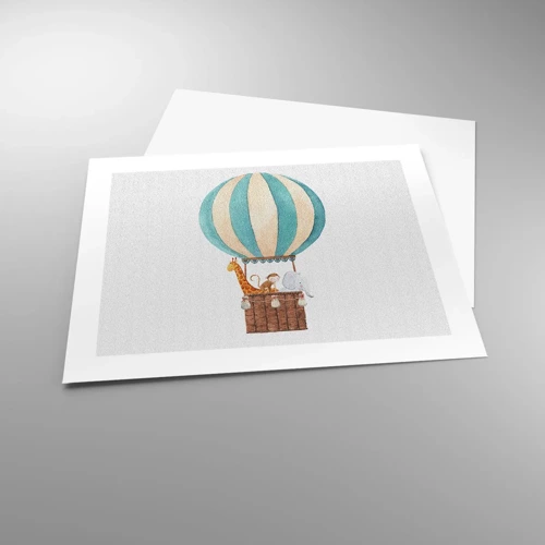 Poster - Fantastische Reise - 50x40 cm