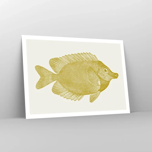 Poster - Fisch und das war’s - 100x70 cm
