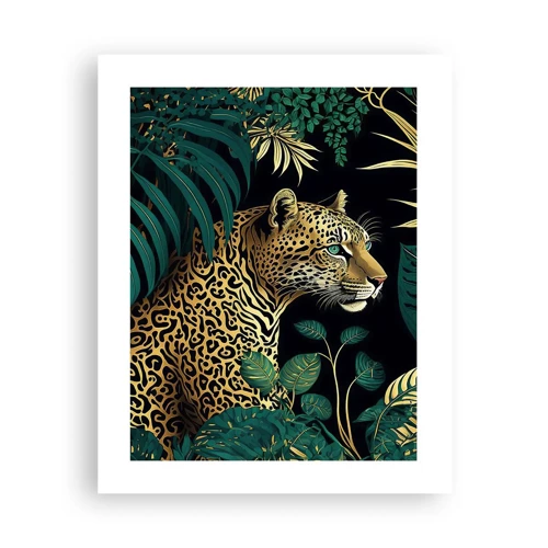Poster - Gastgeber im Dschungel - 40x50 cm