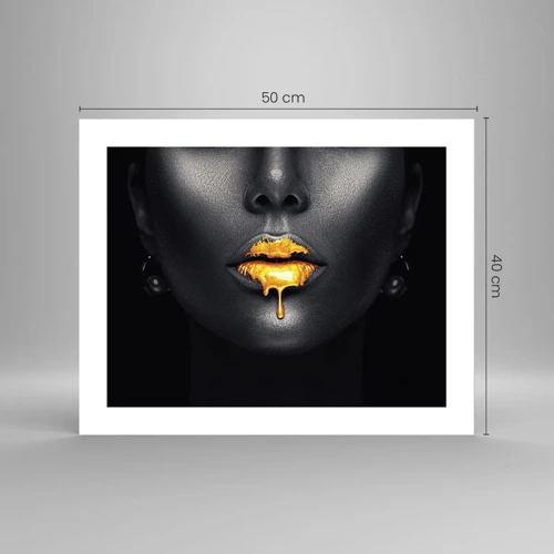 Poster - Goldmaul - 50x40 cm