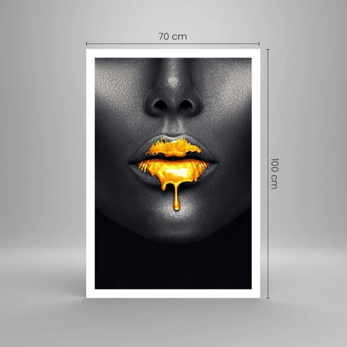 Poster - Goldmaul - 70x100 cm