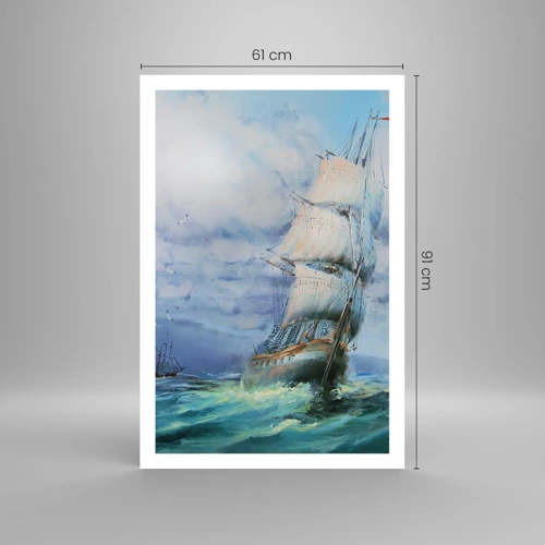 Poster - Guter Wind - 61x91 cm