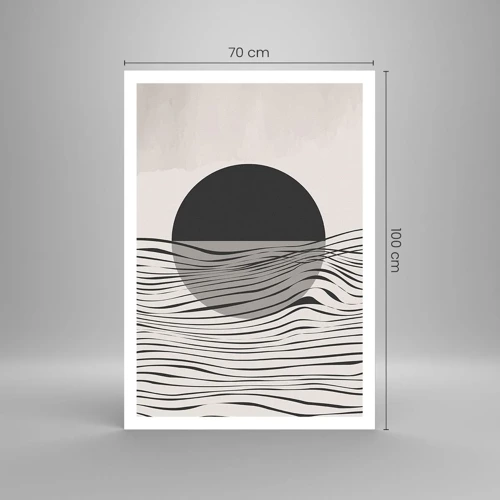 Poster - Halbe Komposition - 70x100 cm