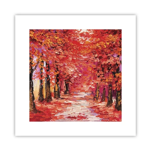 Poster - Herbstlicher Eindruck - 30x30 cm