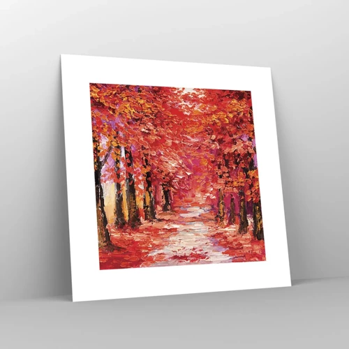 Poster - Herbstlicher Eindruck - 30x30 cm