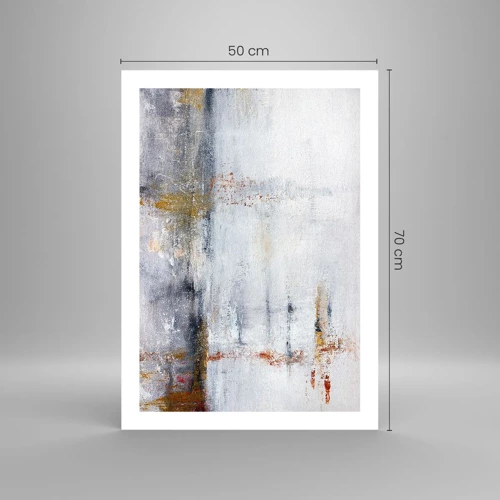 Poster - Hinter dem Luftvorhang - 50x70 cm