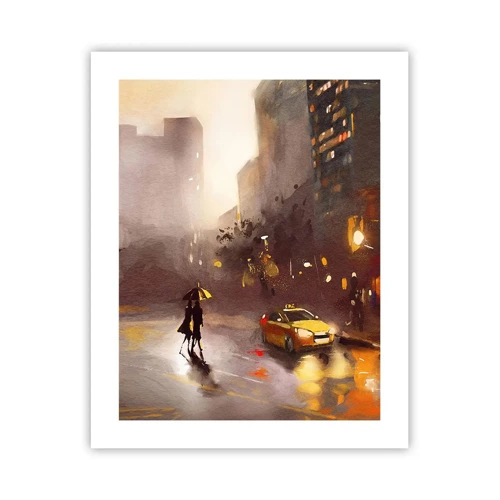 Poster - Im Licht von New York - 40x50 cm