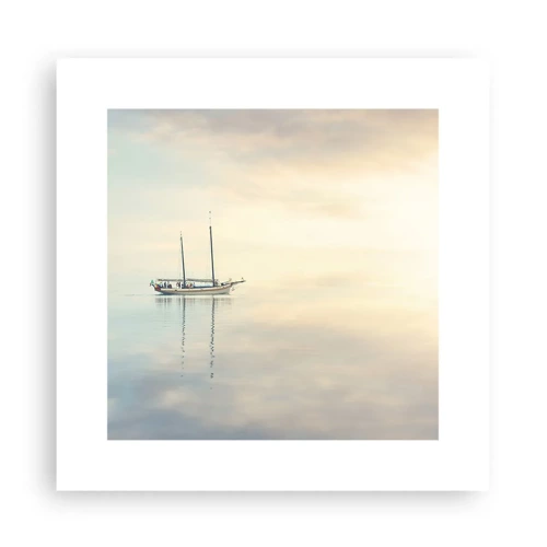 Poster - Im Meer der Stille - 30x30 cm