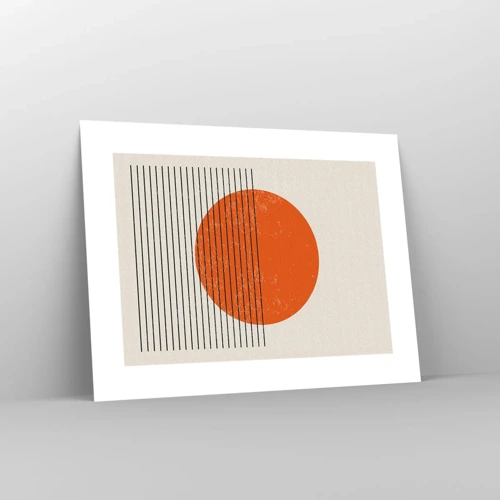 Poster - Immer die Sonne - 40x30 cm