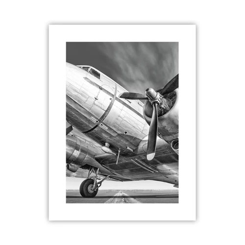 Poster - Immer flugbereit - 30x40 cm