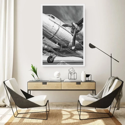 Poster - Immer flugbereit - 30x40 cm