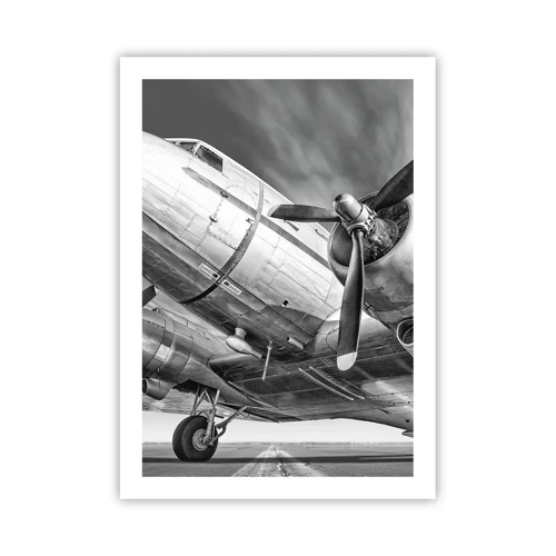 Poster - Immer flugbereit - 50x70 cm