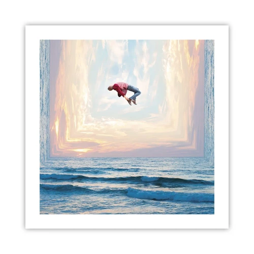 Poster - In eine andere Dimension - 50x50 cm