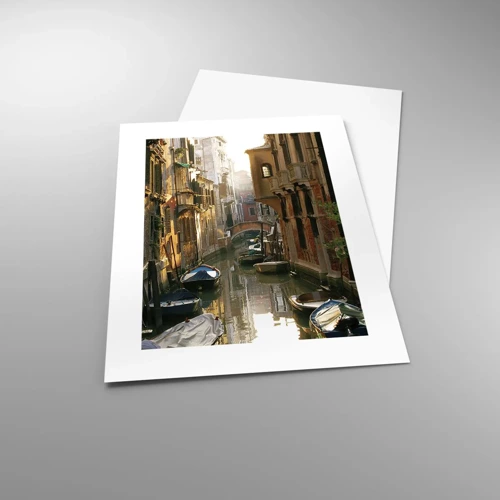 Poster - In einer venezianischen Gasse - 30x40 cm