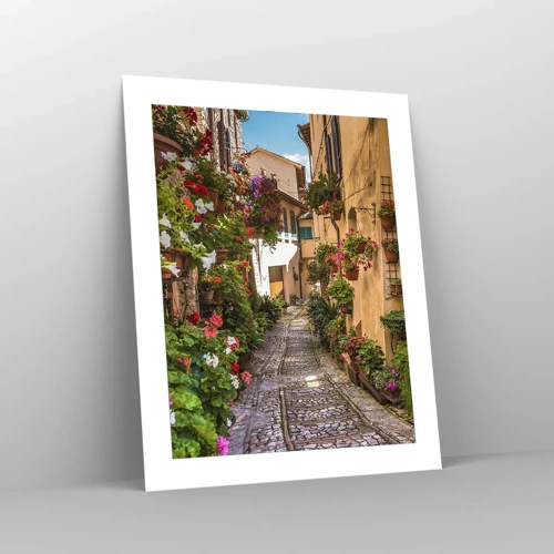 Poster - Italienische Gasse - 40x50 cm