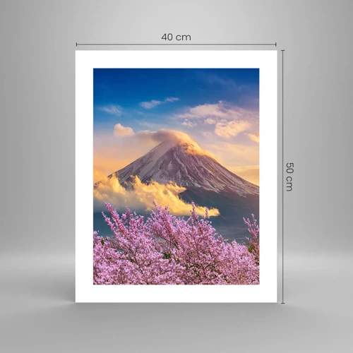 Poster - Japanische Heiligkeit - 40x50 cm