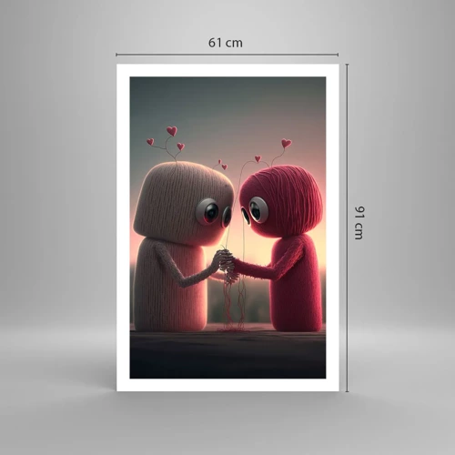 Poster - Jeder darf lieben - 61x91 cm