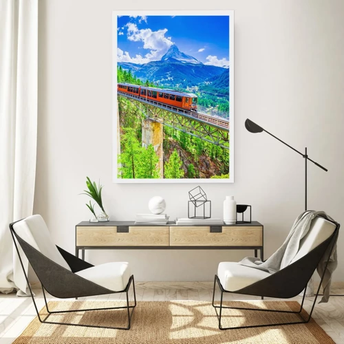 Poster - Jetzt sind Alpen dran - 61x91 cm