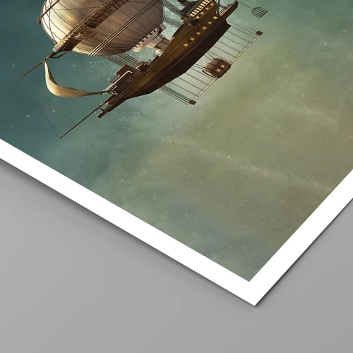 Poster - Jules Verne sagt Hallo - 70x50 cm