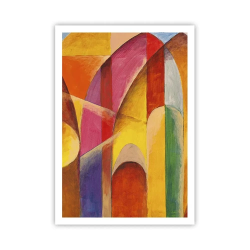 Poster - Kathedrale der Sonne - 70x100 cm