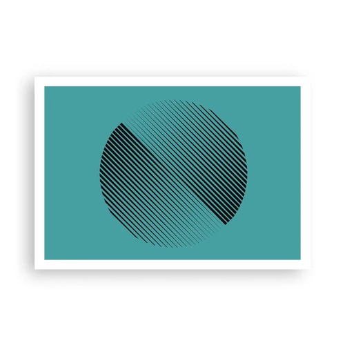 Poster - Kreis – eine geometrische Variante - 100x70 cm