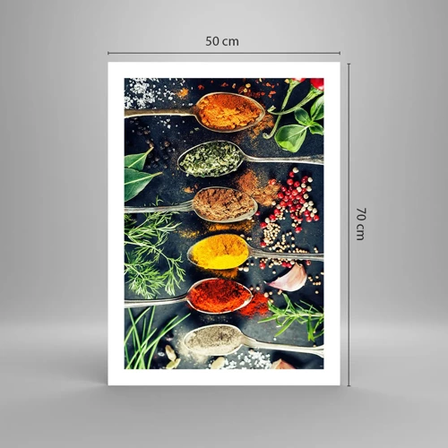 Poster - Kulinarische Magie - 50x70 cm