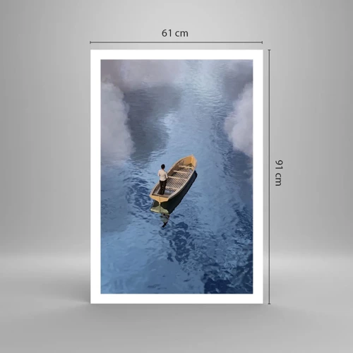 Poster - Leben – Reise – unbekannt - 61x91 cm
