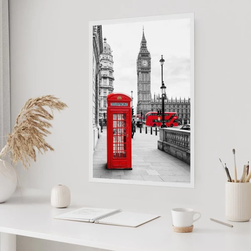 Poster - London, ohne Zweifel - 30x40 cm